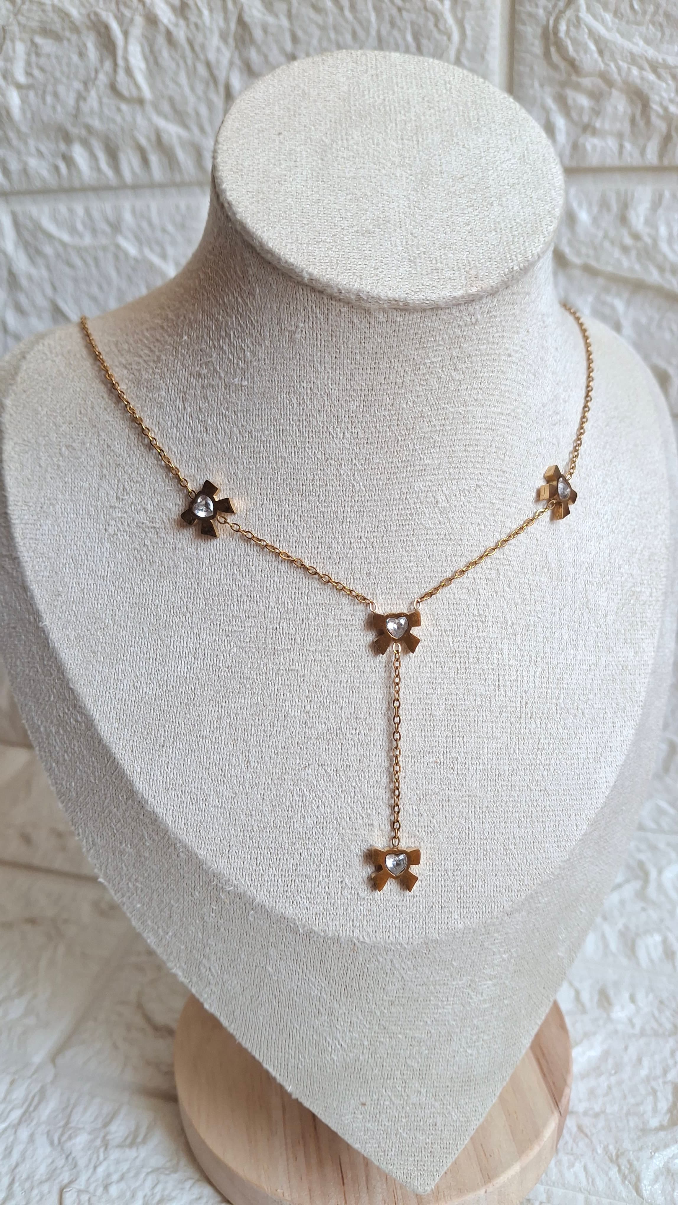 Enchanted Petal Y-Drop Necklace
