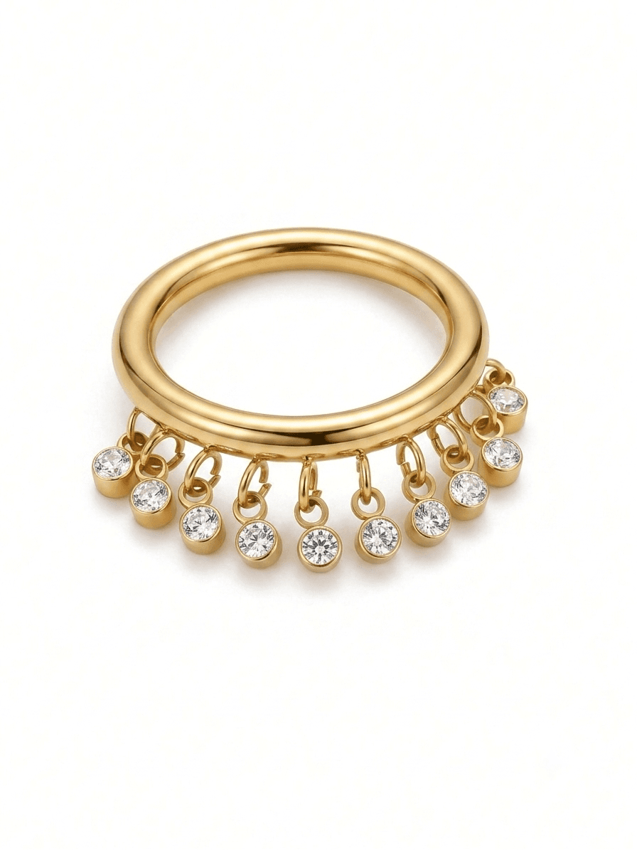 Raindrop Shimmer Ring 