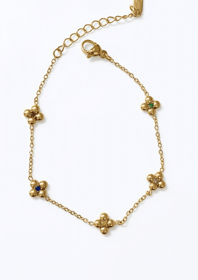 The Rainbow Daisy Bracelet