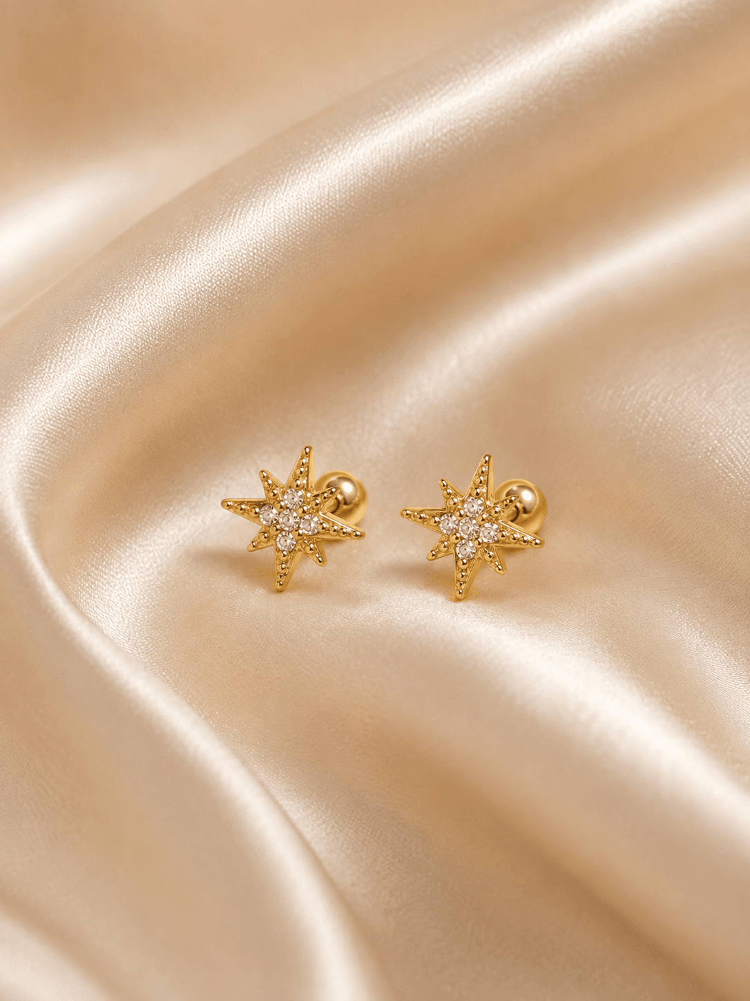 Celestial Star Ball-Back Piercing Stud